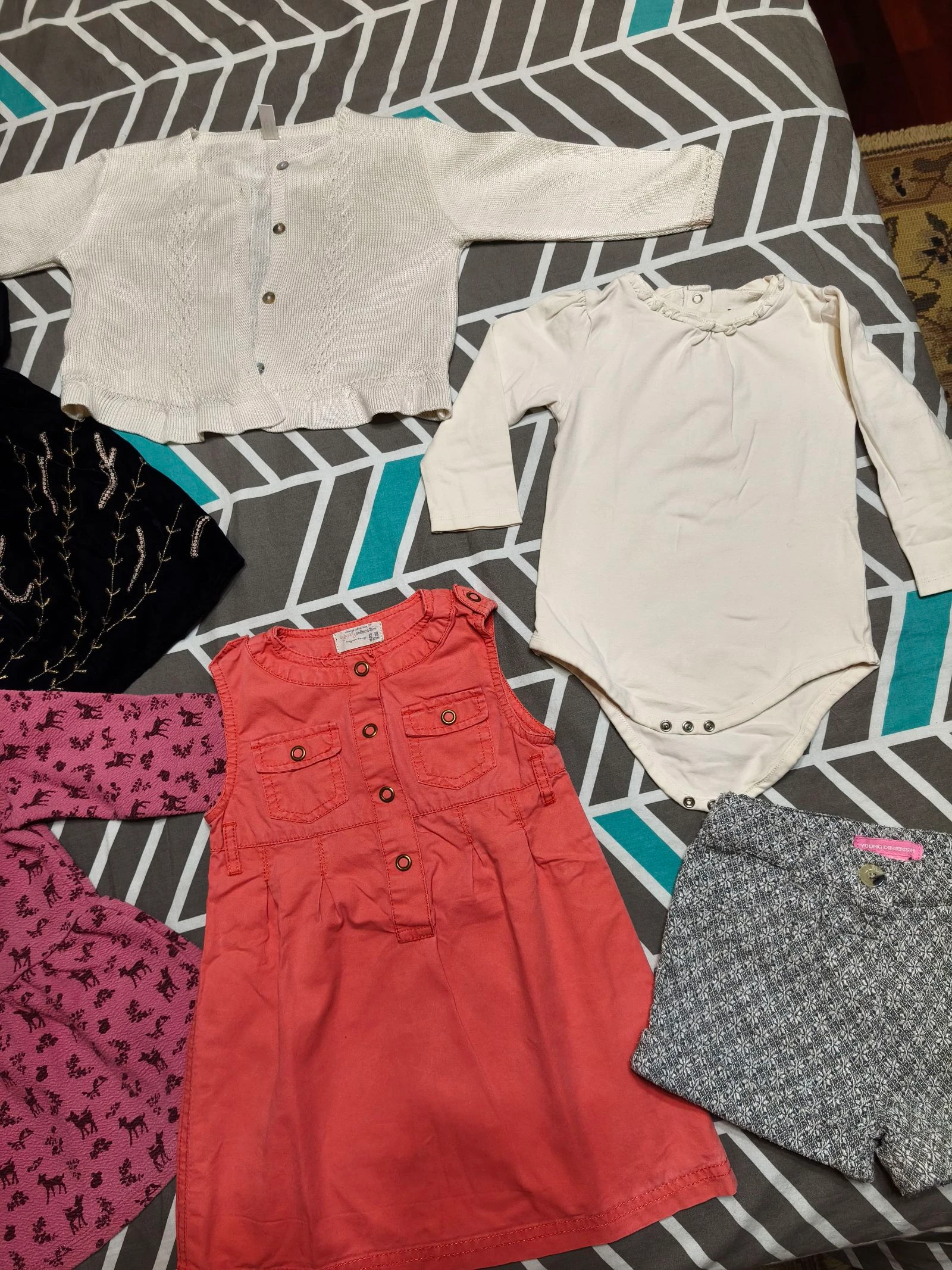 Lote bébé fille 12-18 mois | 6 pièces | Lot bébé fille 12-18 mois – photo 4